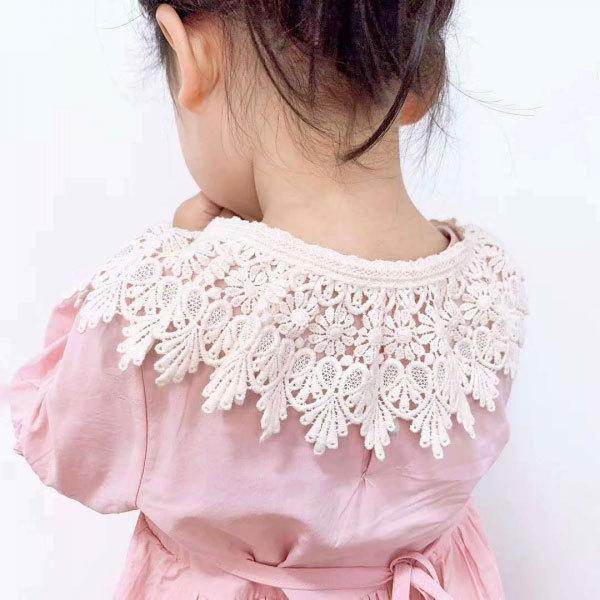 付け襟 レース 子供服 ケープ キッズ つけ襟 女の子 ファッション小物