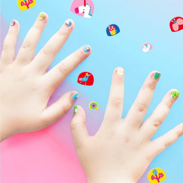 ネイルシール キッズ ネイルステッカー セット コスメ 爪 メイク ネイルアート 子供 ネイル コスプレ 化粧 子供ドレスのhumming K 通販 Yahoo ショッピング