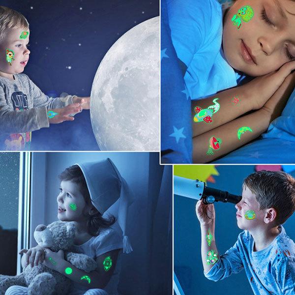 タトゥーシール 蓄光 キャラクター フェイスシール ボディシール タトゥ ステッカー TATTO シール 夜光 ファッション 9210604 |  | 10