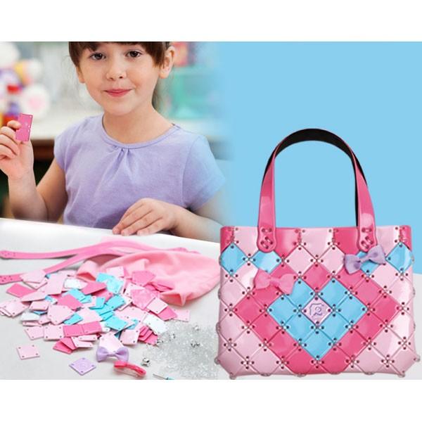 手作り キット パネル ハンド バッグ 手提げ ポーチ キッズ 鞄 女の子 小物入れ おもちゃ Diy ハンドメイド パズル Bag Bag 子供ドレスのhumming K 通販 Yahoo ショッピング