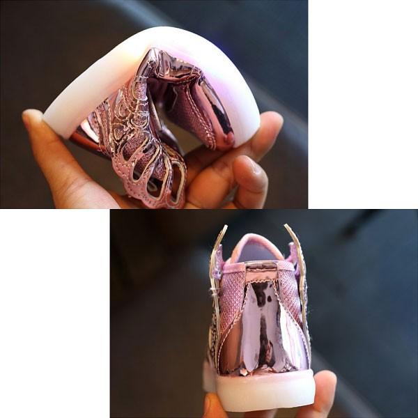 子供靴 光る エナメル スニーカー 男の子 女の子 シューズ ハイカット Led 13 5 14 0 14 5 15 0 15 5 Sgi Sgi 子供ドレスのhumming K 通販 Yahoo ショッピング