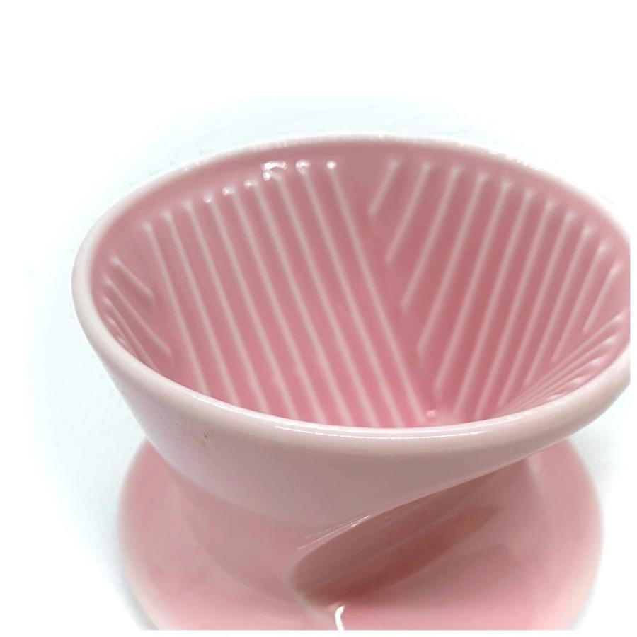 Kalita（カリタ） HA 101 コーヒー ドリッパー 桜色 ピンク #01010 