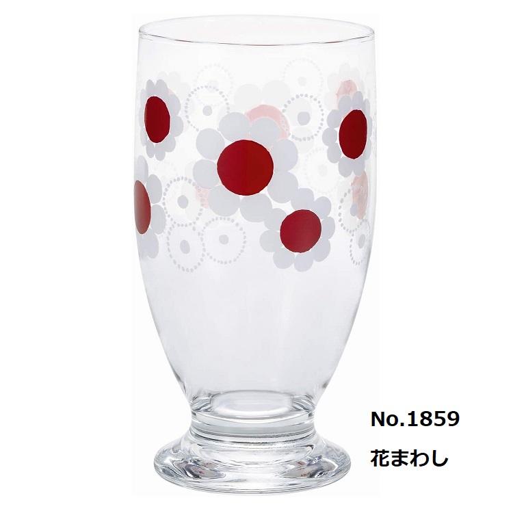 ADERIA アデリア レトロ 台付きグラス 320 アリス 野ばな 花まわし 花