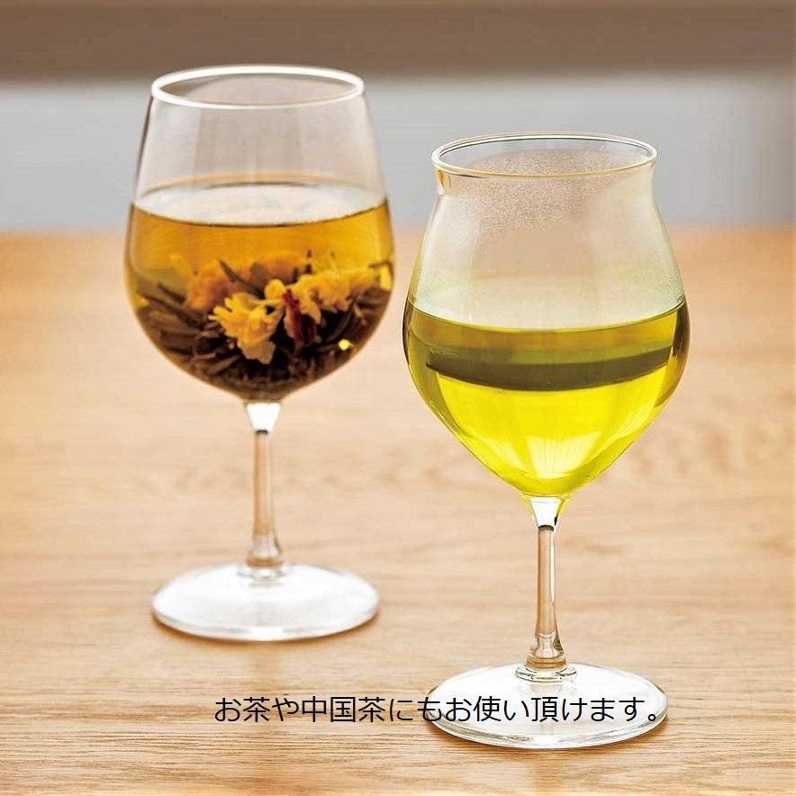 HARIO 耐熱 フレーバーグラス チューリップ HFG-300-C 耐熱ガラス ワイングラス 電子レンジOK ステム ホットワイン 中国茶 ギフト包装OK！｜g-kirakira｜04