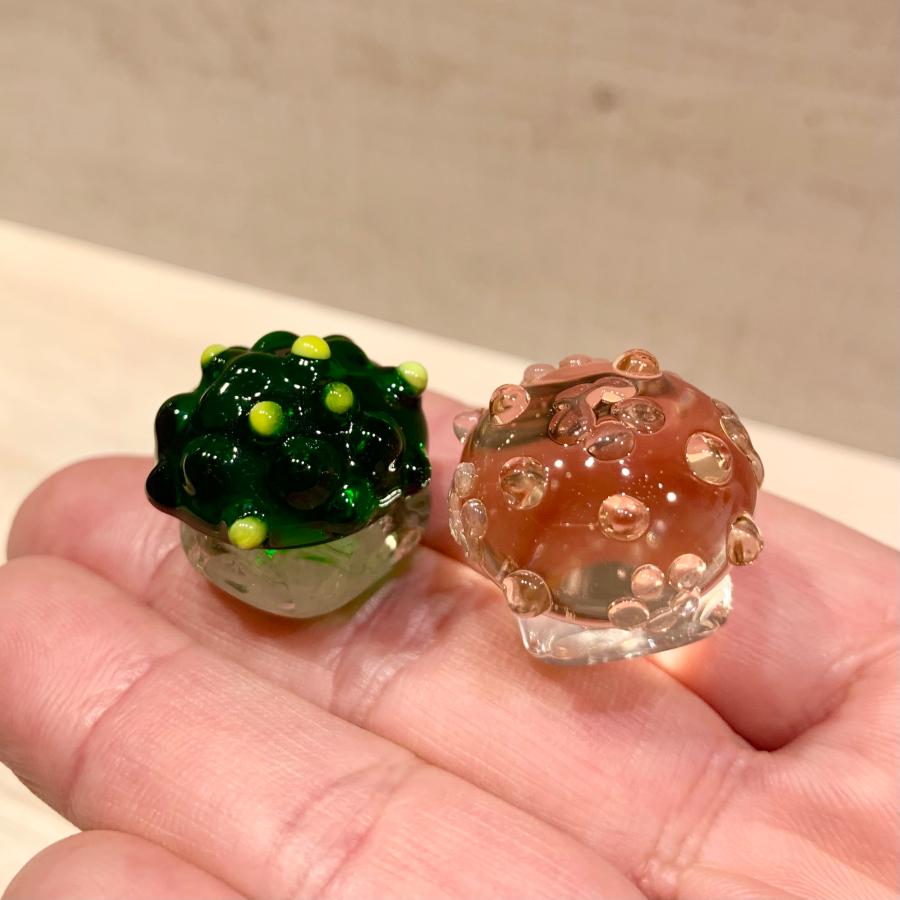 ミニガラス細工 桜橘セット SA-076 ハンドメイド お雛様 桃の節句 桜