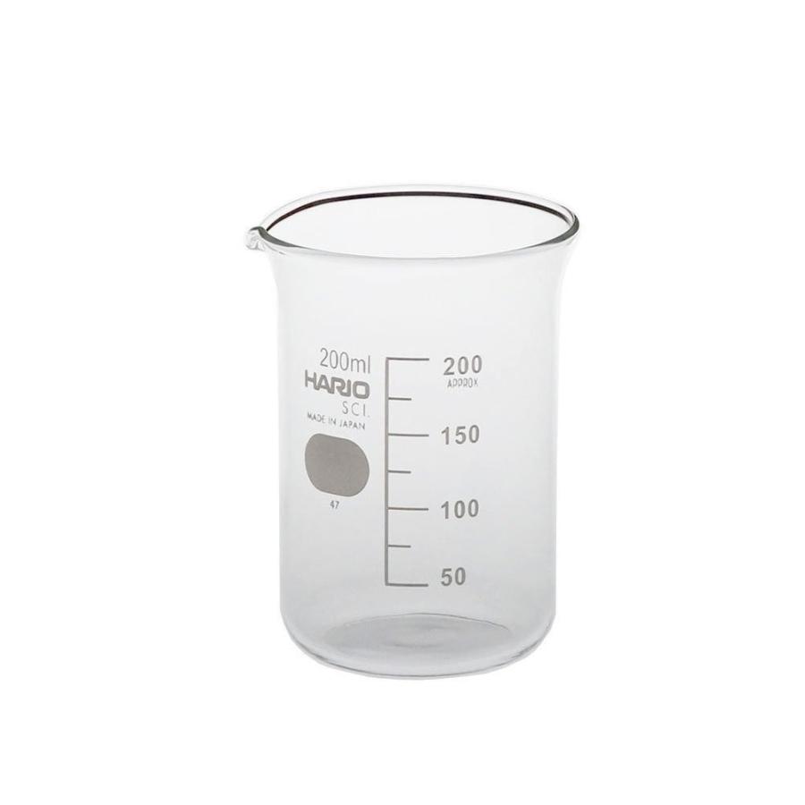 HARIO（ハリオ） ビーカー200ml 理化学品 日本製 B-200-H32 : ガラス