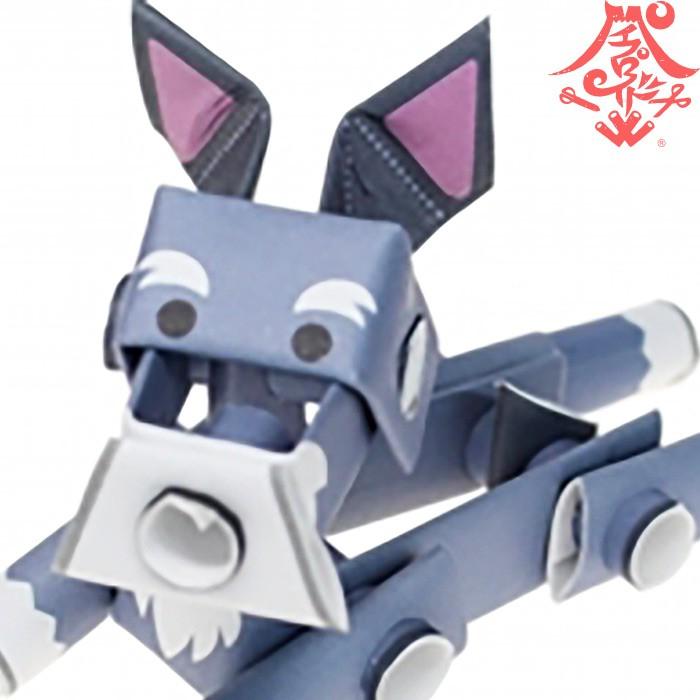 動く紙工作 パイプロイド Piperoid アニマルズ ミニチュア シュナウザー ペーパークラフト いぬ 犬 作成キット 日本製 子供と一緒に作る おうち時間 プレゼント Pia007 Good Life Marche 通販 Yahoo ショッピング