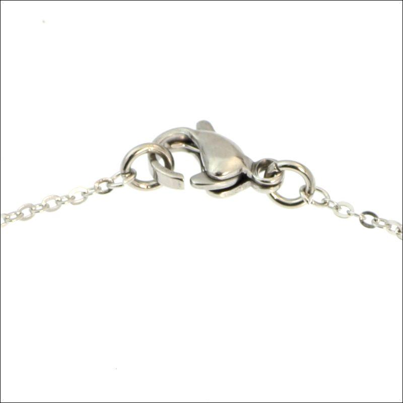 ブレスレット ステンレス チェーン 1mm マリーナ シルバー ユニ