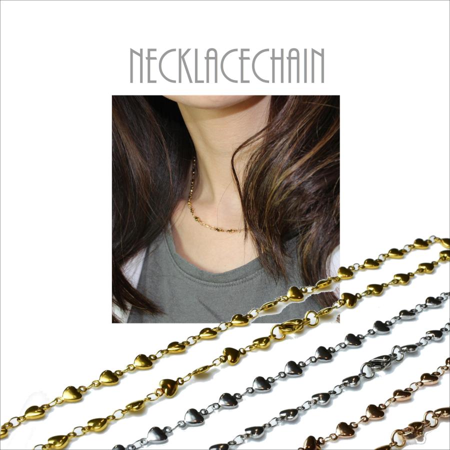 ネックレス チェーン 3mm スイートハート シルバー 35cm〜60cm 1cm単位