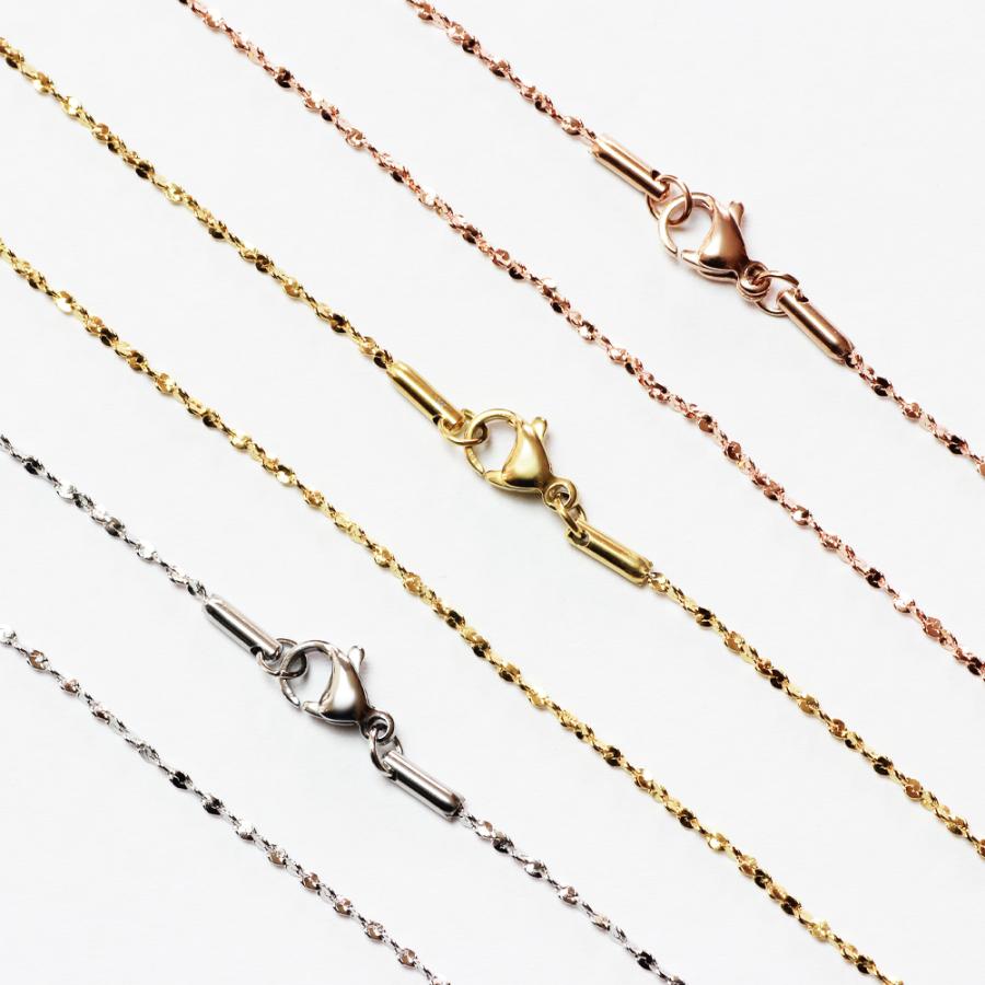 1.2mm スターダスト 40cm 42cm 44cm 45cm ネックレス チェーン