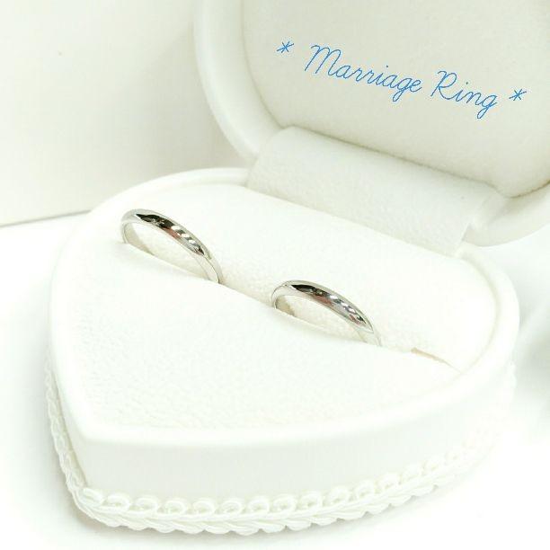 高級感 世界にひとつの結婚指輪 マリッジリング ペアリング 結婚指輪 シンプル 刻印 純白ブライダルケース付き 2本セット価格 絶対一番安い Askrenzo Com