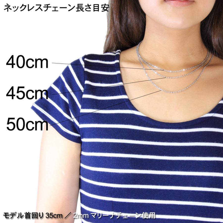 K18 ゴールドネックレス トゥインクルフラワーチェーン 45cm スライド