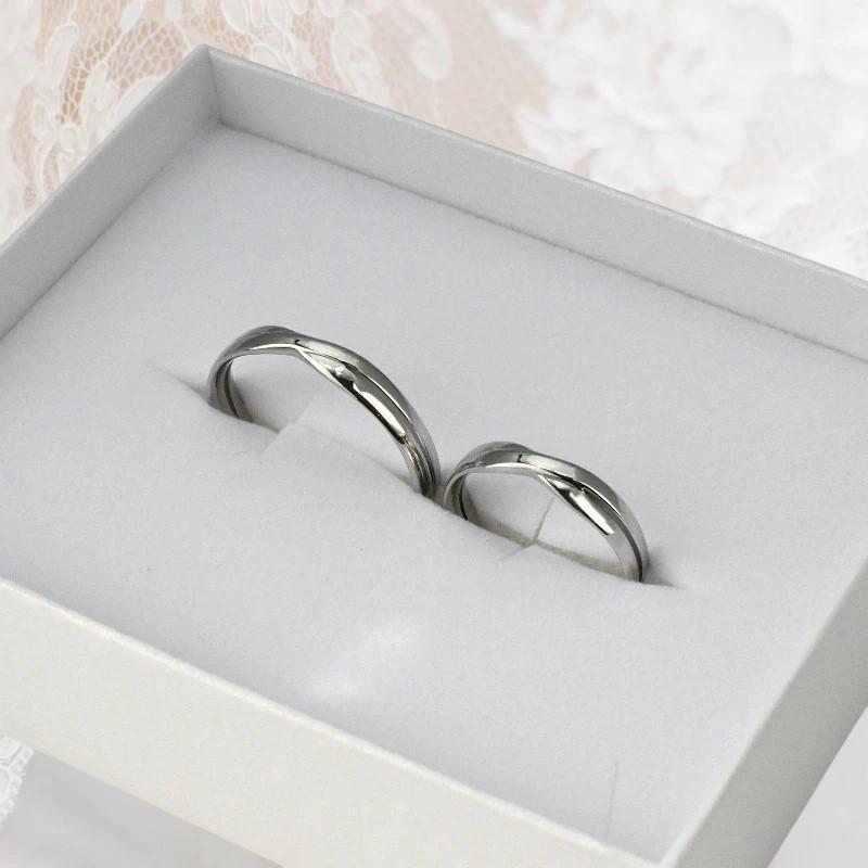 ペアリングMau loa（ マウ ロア ）ジュエリー ハワイ語で永遠を意味