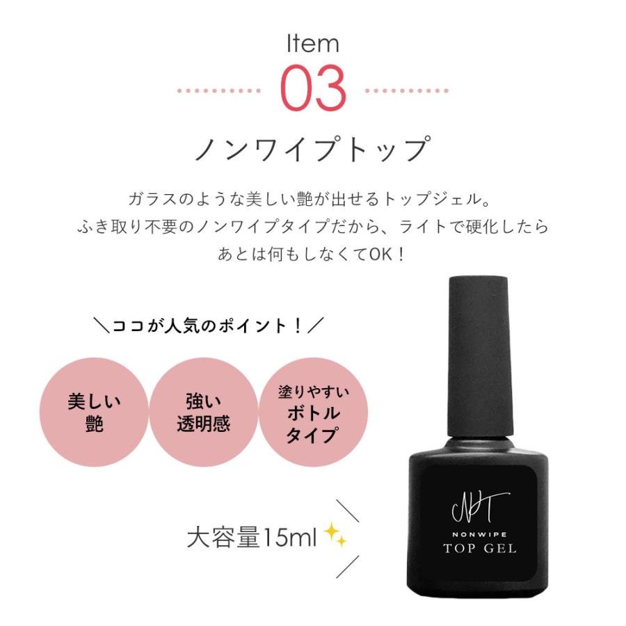 ジェルネイルキット マグネットジェル2色/ベース＋トップ/LED-UVライト