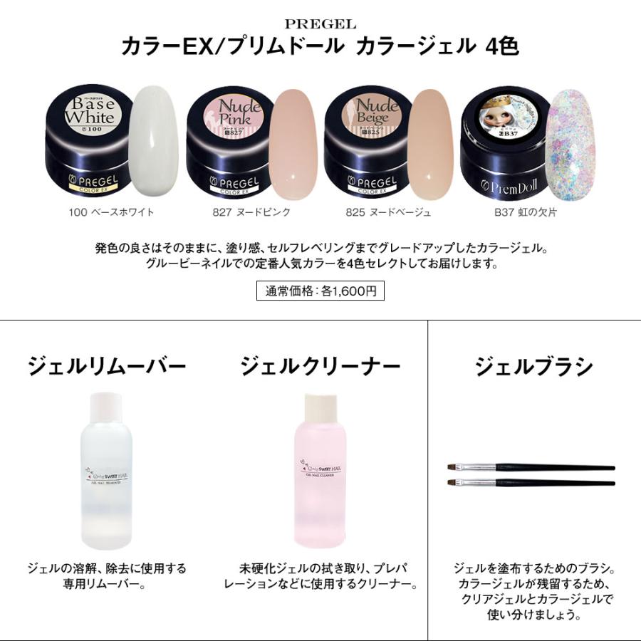 【最終値下げ】PREGEL プレスト　パラジェル　ネイルアイテムセット PREGEL 【今だけピールオフジェル付き!!】プリジェルネイルスターター