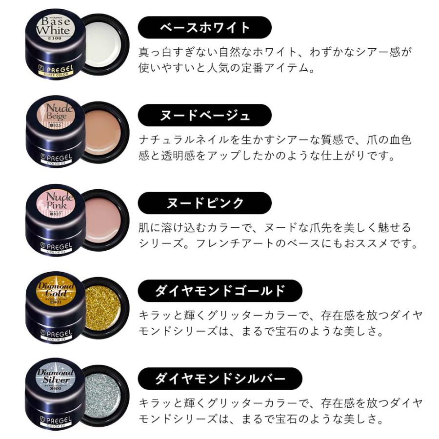 プリジェル、グレースジェル 23,540円相当分】ネイル福袋 2026 PREGEL プリジェル 豪華 ジェル11点