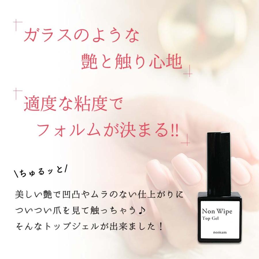 HEMAフリー ノンワイプトップジェル 10g ふき取り不要 アクリル酸
