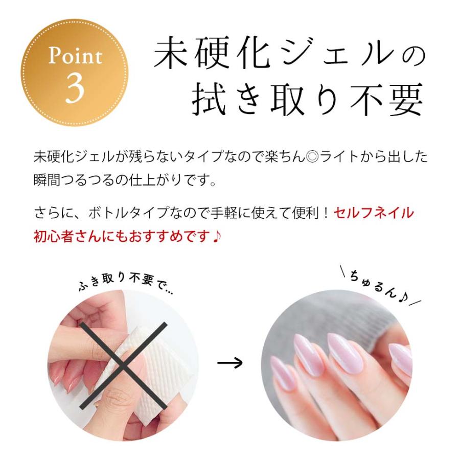 HEMAフリー ノンワイプトップジェル 3g ふき取り不要 アクリル酸