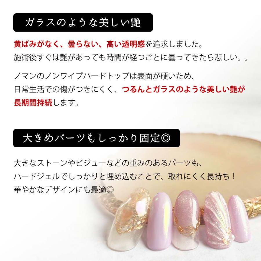 HEMAフリー ベースジェル＆ノンワイプハードトップジェル2点セット