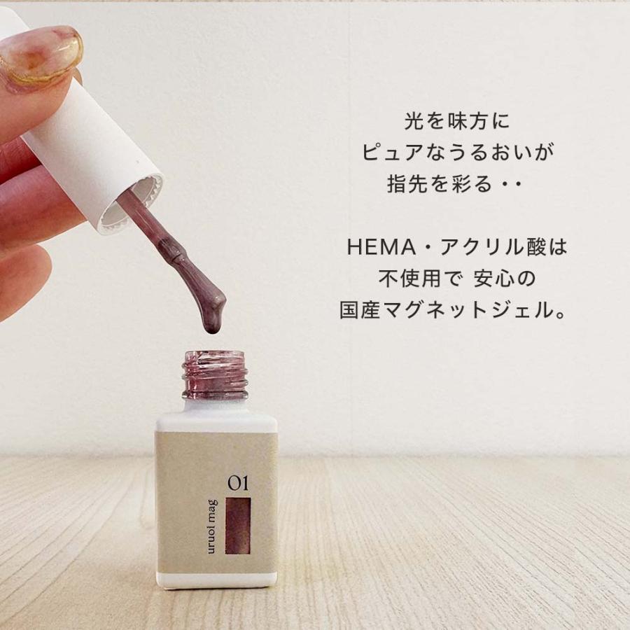 HEMAフリー マグネット うるおいマグ 5g 8色セット アクリル酸フリー
