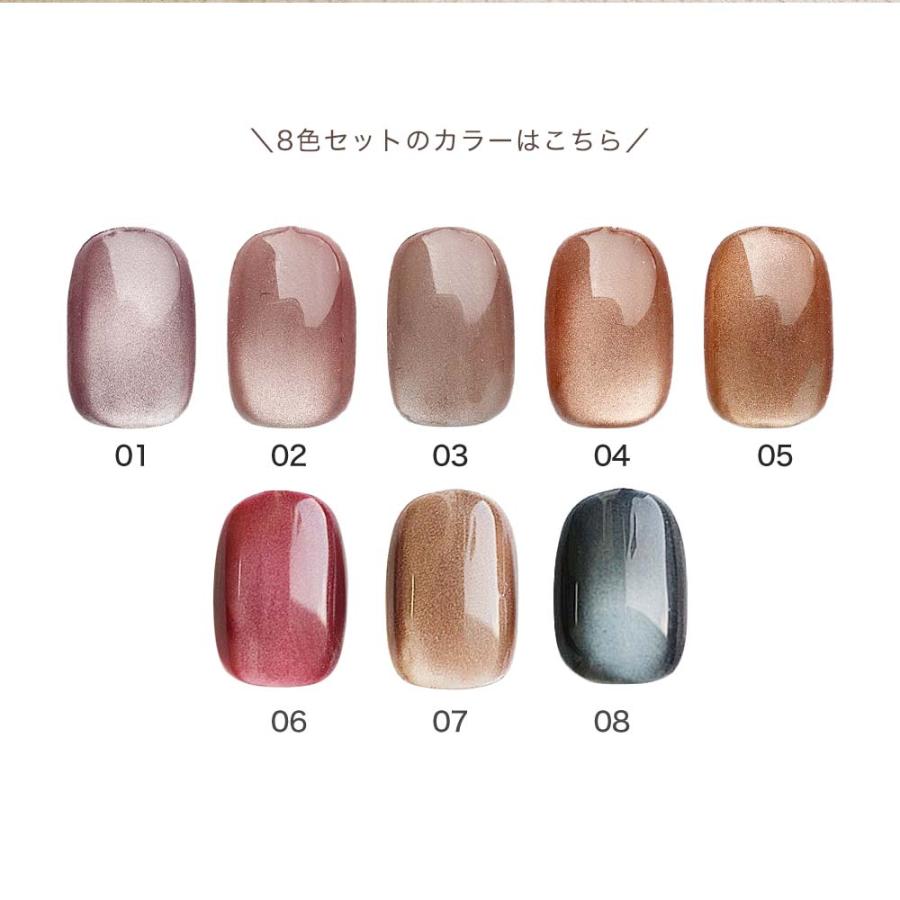 HEMAフリー マグネット うるおいマグ 5g 8色セット アクリル酸フリー