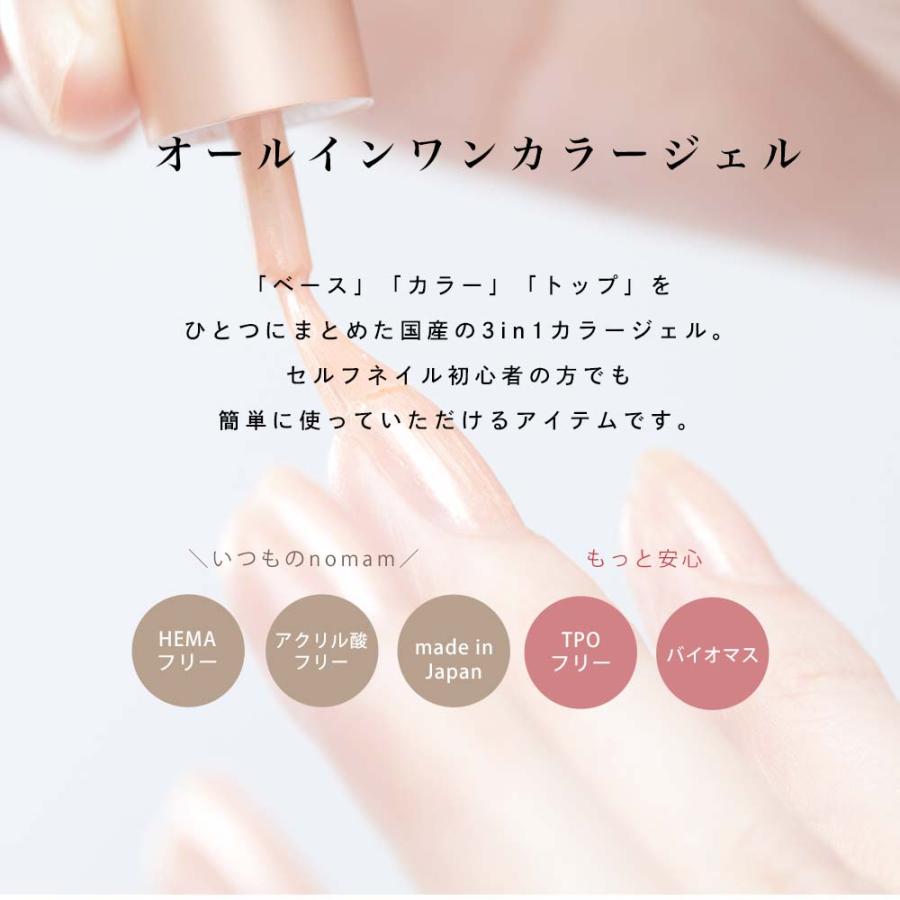 sacra nomam ノマン オールインワン カラージェル 全12色 7g HEMA