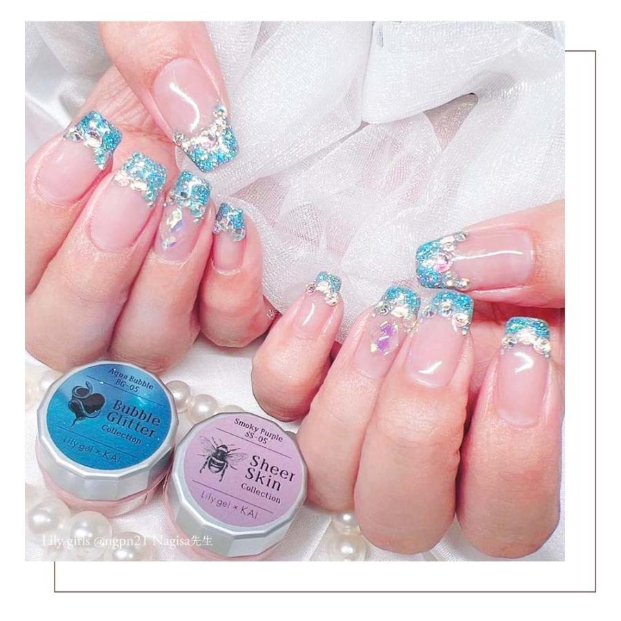リリージェル Lily gel カラージェル KAI バブルグリッター