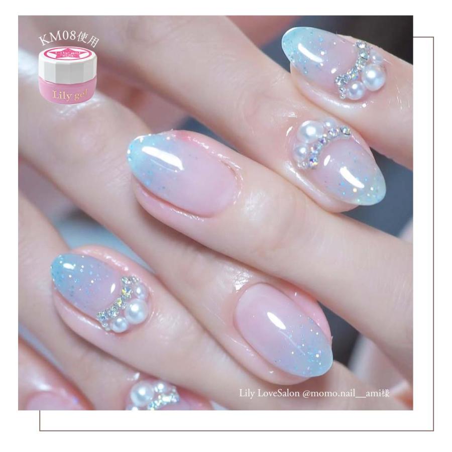 リリージェル Lily gel カラージェル きらめきシリーズ 全10色 KM01~10