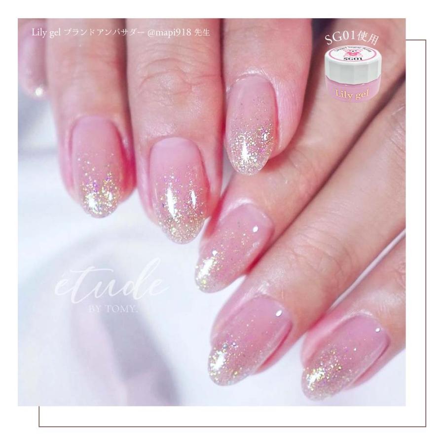 リリージェル Lily gel カラージェル シュガーシリーズ 全10色 SG01~10