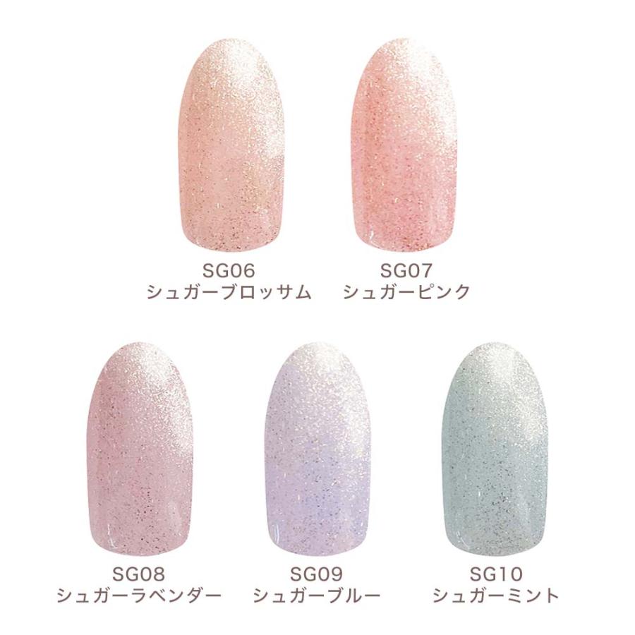 リリージェル Lily gel カラージェル シュガーシリーズ 全10色 SG01~10