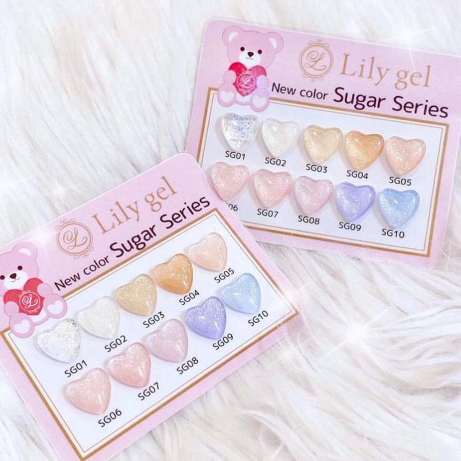 リリージェル Lily gel カラージェル シュガーシリーズ 全10色 SG01~10