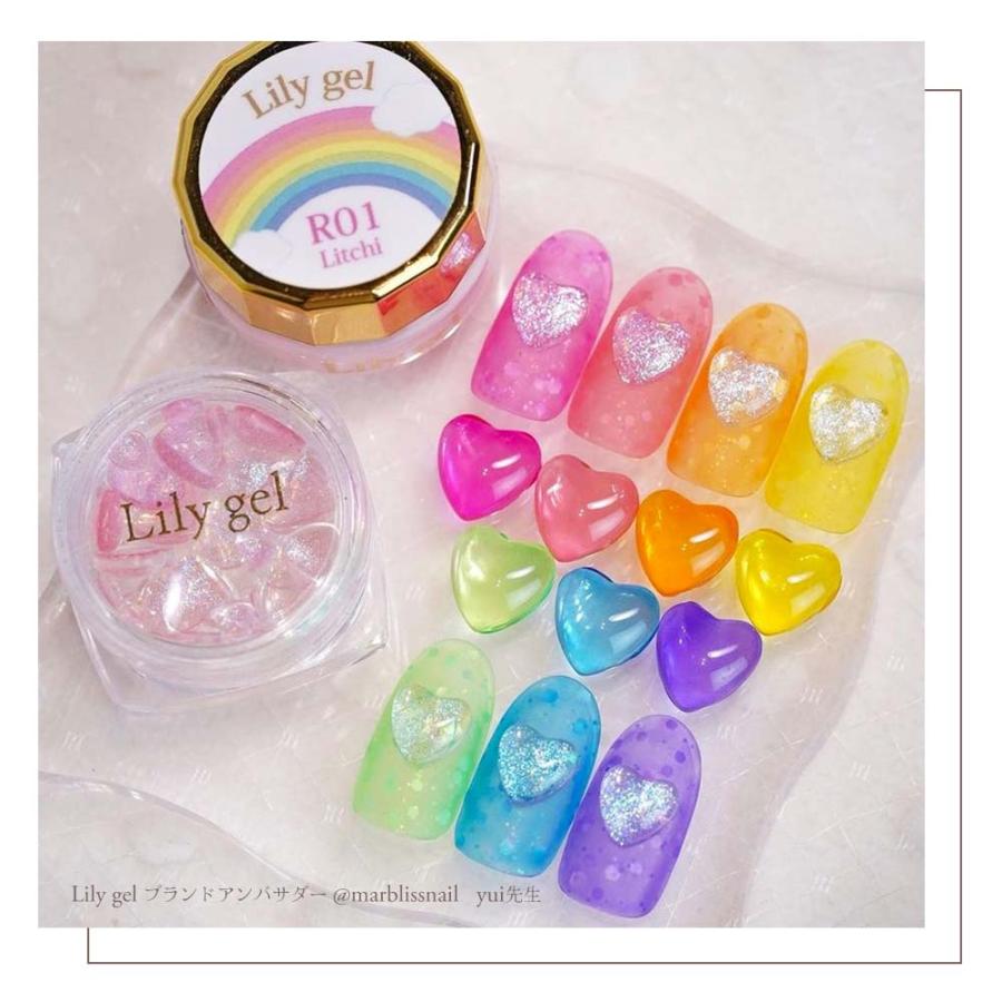 リリージェル Lily gel カラージェル レインボーキャンディーシリーズ
