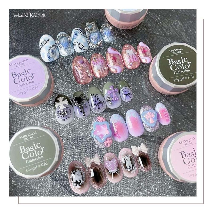 リリージェル Lily gel カラージェル KAI ベーシックカラー