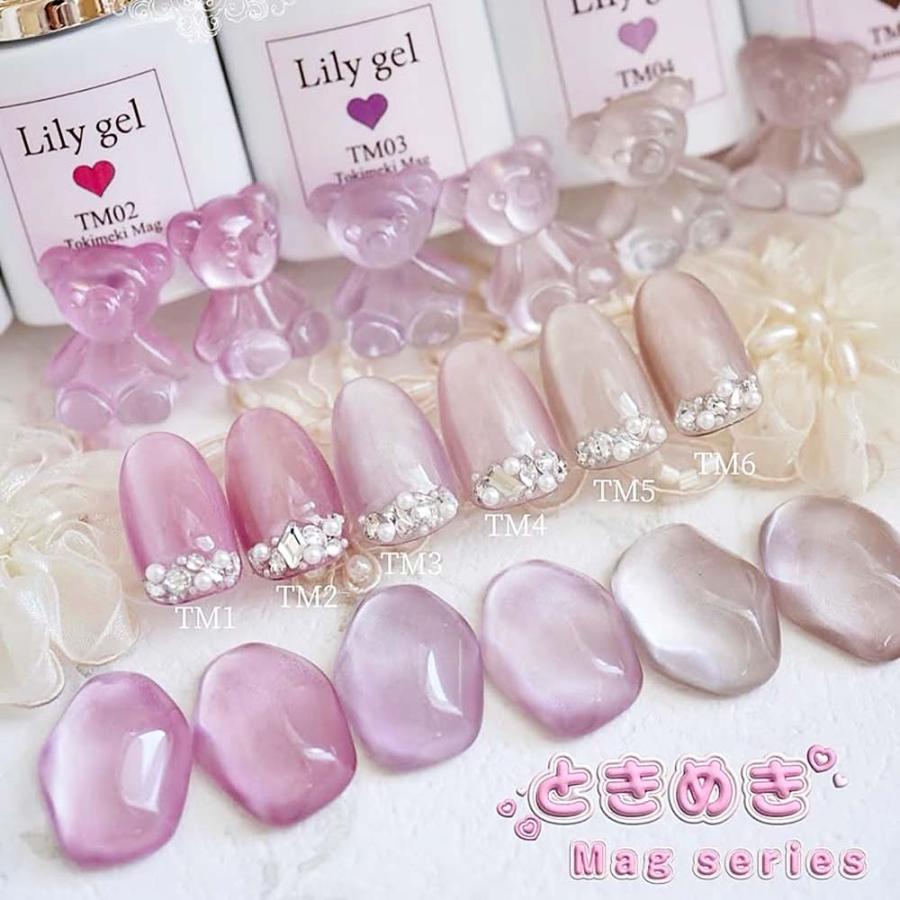 PREGEL リリージェル Lily gel ときめきマグシリーズ 6色セット TM01