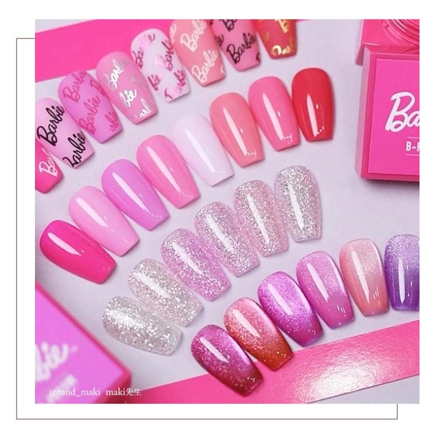 Barbie バービークリスタルフラッシュマグ1＆2 12色セット 楽天市場】バービー Barbie クリスタルフラッシュジェル 10g 全