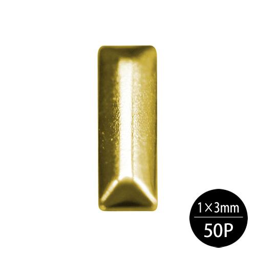 LIFEBEAUTY ライフビューティー ネイルパーツ メタルスタッズ 長角