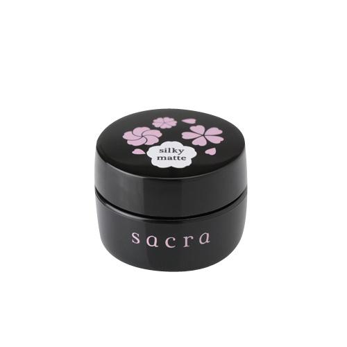 sacra サクラ ジェルネイル クリアジェル 4g シルキーマットトップ