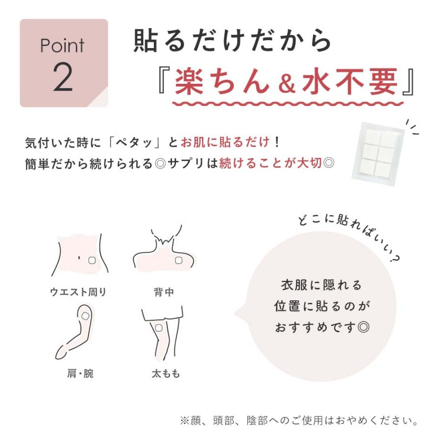 パッチエイジ Patch AGE 貼る バーン バーンプラス 30枚入り 30日分