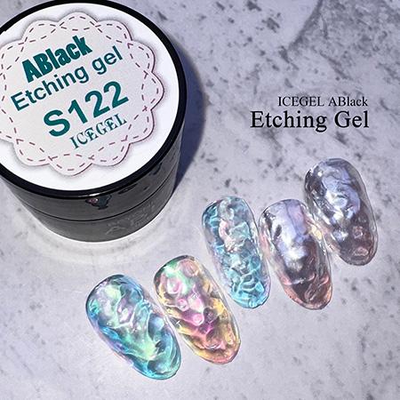 アイスジェル ICE GEL A BLACK エッチングジェル 3g S122 クリアジェル