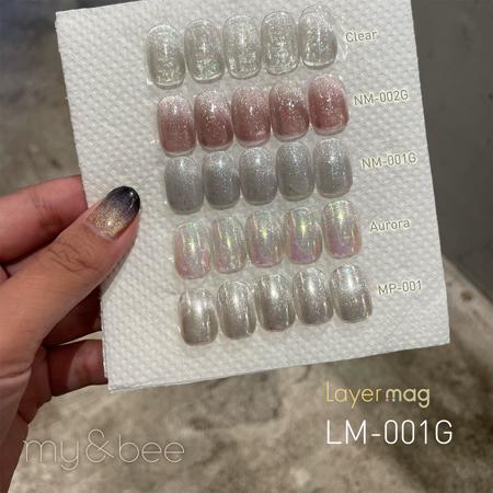my&bee マイビー レイヤーマグセットA 8ml 5色セット LM-001G~005G