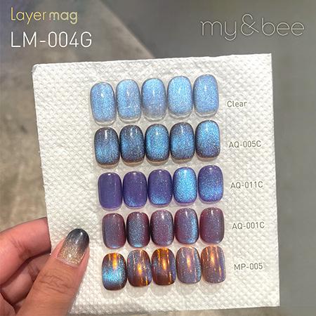 my&bee マイビー レイヤーマグセットA 8ml 5色セット LM-001G~005G