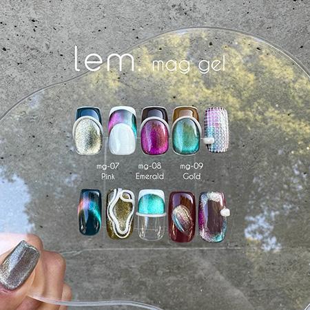 lem. レム マグジェル 7g 23SS新色3本セット mg-07ピンク/mg-08