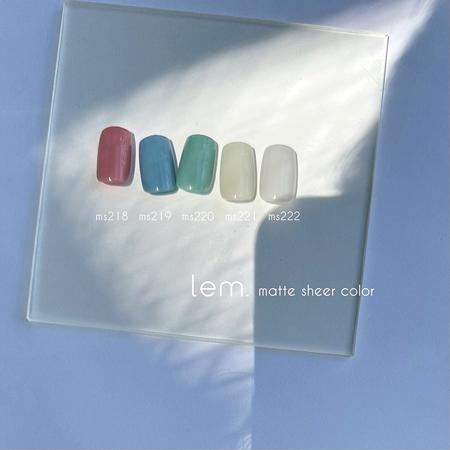 カラーチャート台紙付き】lem. レム カラージェル 全色100色セット 各
