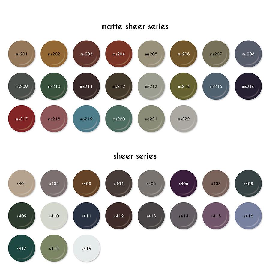 カラーチャート台紙付き】lem. レム カラージェル 全色100色セット 各