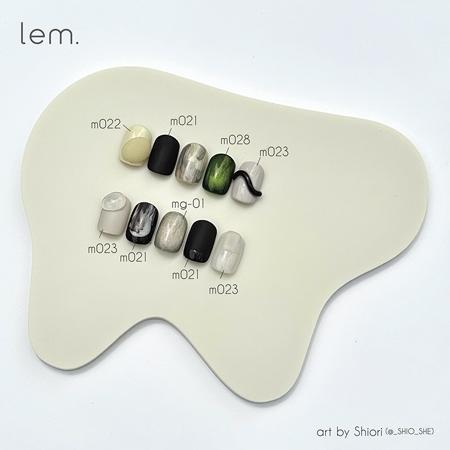 カラーチャート台紙付き】lem. レム カラージェル 全色100色セット 各