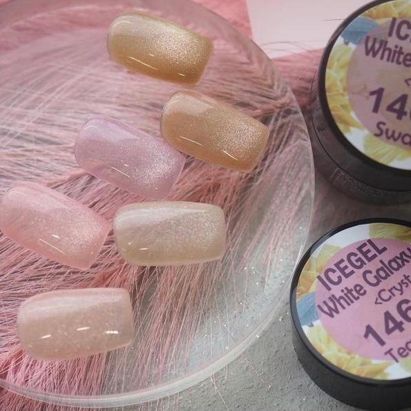 アイスジェル ICE GEL A BLACK ホワイトギャラクシー 3g 6色セット＋
