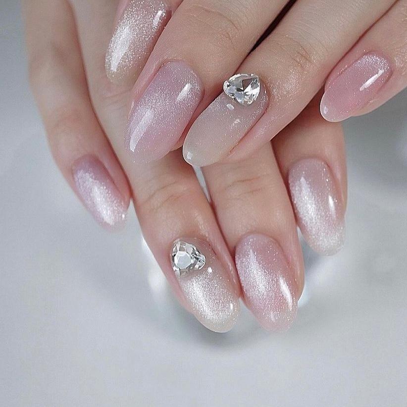 ICEGEL White Galaxy ネイルカラー 6色セット ホワイトギャラクシークリスタル+マグネット｜ネイルショップ爪爪