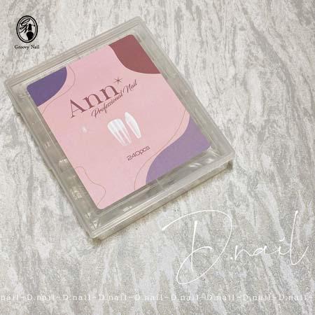 Ann Professional チップイクステンション バレリーナミディアム型