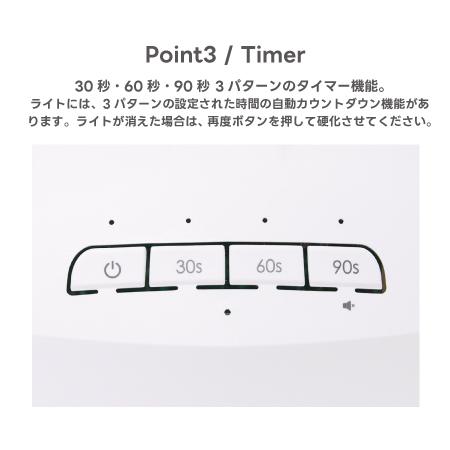 SHAREYDVA シャレドワ マルチLEDライト Bee コードレス 30W UV-LED対応