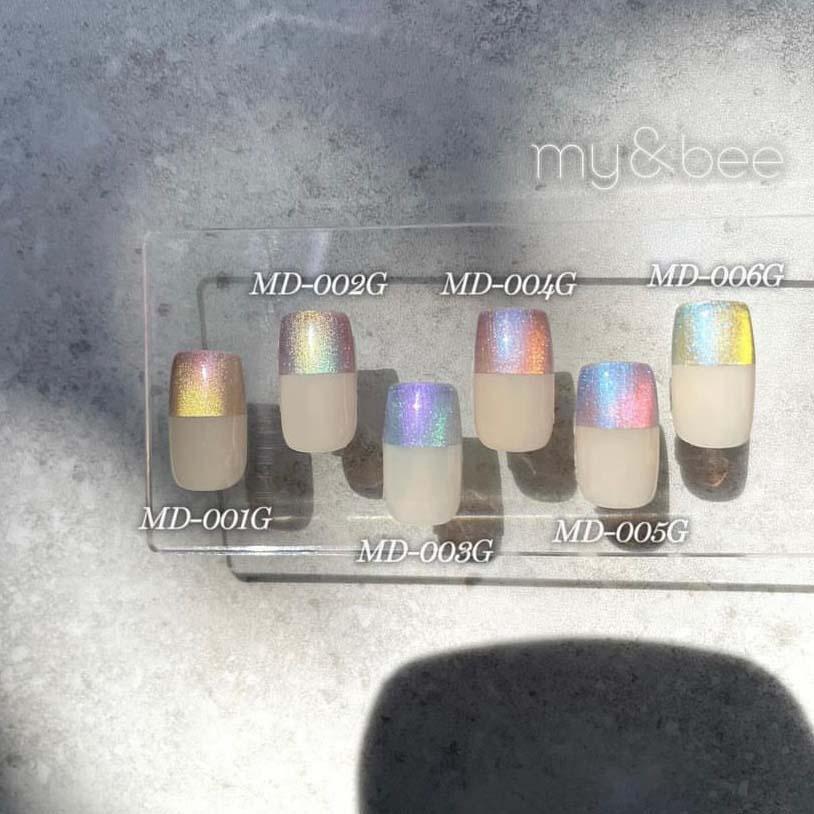 my&bee マイビー マーメイドマグセットA 8ml 6色セット MD-001G~006G